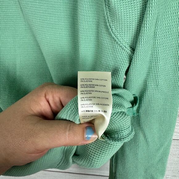 We The Free Green Long Sleeve Blouse - Picture 5 of 6